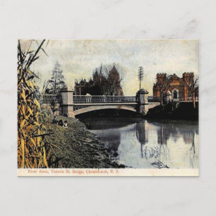 Alte Postkarte - Christchurch, NZ