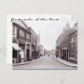 Alte Postkarte - Clay Cross, Derbyshire (Vorne/Hinten)