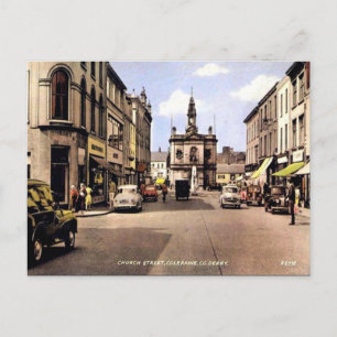 Alte Postkarte - Coleraine, Grafschaft Derry