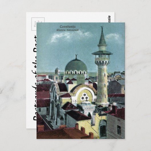 Alte Postkarte - Constanta, Rumänien (Vorne/Hinten)