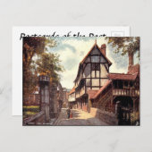 Alte Postkarte - Coventry, Warwickshire (Vorne/Hinten)