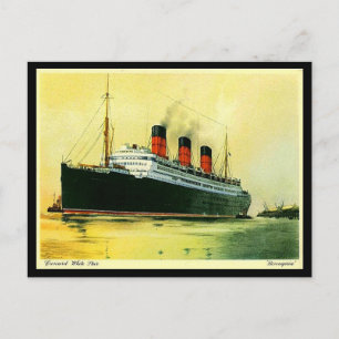 Alte Postkarte - Cunard Liner "Berengaria".