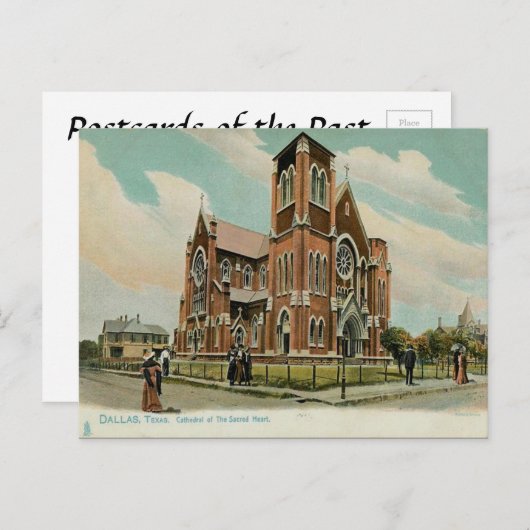 Alte Postkarte - Dallas, Texas (Vorne/Hinten)