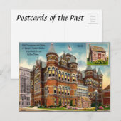 Alte Postkarte - Dallas, Texas (Vorne/Hinten)