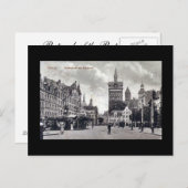 Alte Postkarte, Danzig/Danzig - Kohlenmarkt Postkarte (Vorne/Hinten)