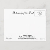 Alte Postkarte, Danzig/Danzig - Kohlenmarkt Postkarte (Rückseite)