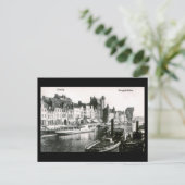 Alte Postkarte, Danzig/Danzig, Langebrucke Postkarte (Stehend Vorderseite)