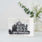 Alte Postkarte - Delhi, Indien (Stehend Vorderseite)