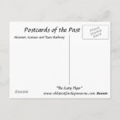 Alte Postkarte - Der "Katy Flyer". (Rückseite)