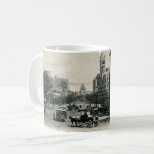 Alte Postkarte der Pennsylvania Ave in Washington Kaffeetasse