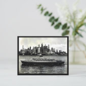 Alte Postkarte - Die "Andrea Doria". (Stehend Vorderseite)