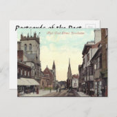 Alte Postkarte - Dorchester, Dorset (Vorne/Hinten)