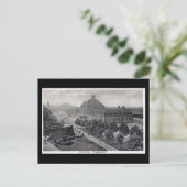 Alte Postkarte - Dortmund, Deutschland - Bahnhof (Stehend Vorderseite)