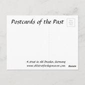 Alte Postkarte - Dresden, Deutschland (Rückseite)