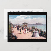 Alte Postkarte - Eastbourne, Sussex. (Vorne/Hinten)