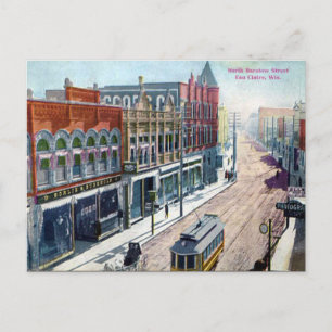 Alte Postkarte - Eau Claire, Wisconsin