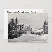 Alte Postkarte - Ecke Brook, Neufundland (Vorne/Hinten)