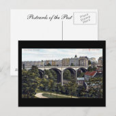 Alte Postkarte, Edinburgh, Dean Bridge Postkarte (Vorne/Hinten)