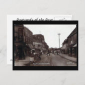 Alte Postkarte - Edmonton Markt. London (Vorne/Hinten)