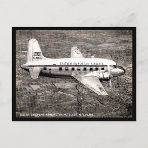 Alte Postkarte - ein Bach "Viking"