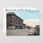 Alte Postkarte - El Paso, Texas (Vorne/Hinten)