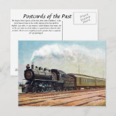 Alte Postkarte - Empire State Express (Vorne/Hinten)