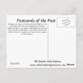 Alte Postkarte - Empire State Express (Rückseite)