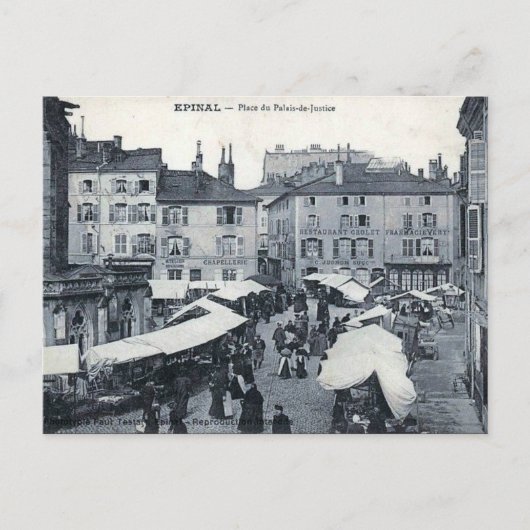 Alte Postkarte - Epinal, Vosges (Vorderseite)