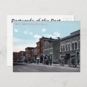 Alte Postkarte - Erie, Pennsylvania (Vorne/Hinten)