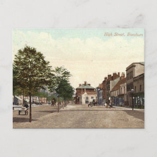 Alte Postkarte - Evesham, Worcestershire