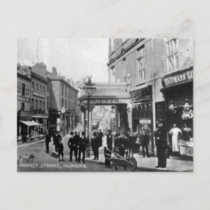 Alte Postkarte - Falmouth, Cornwall