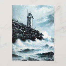 Alte Postkarte - Falmouth, Cornwall