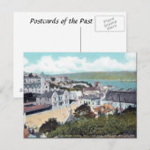 Alte Postkarte - Falmouth, Cornwall (Vorne/Hinten)