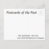 Alte Postkarte - Felix Mendelssohn (Rückseite)