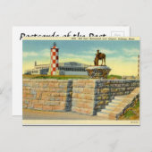 Alte Postkarte - Flughafen, Billard, Montana (Vorne/Hinten)