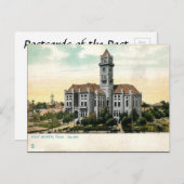 Alte Postkarte - Fort Worth, Texas (Vorne/Hinten)