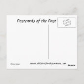 Alte Postkarte - Freunde (Rückseite)