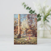 Alte Postkarte - Frühjahr (Stehend Vorderseite)