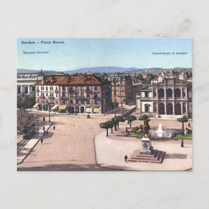 Alte Postkarte - Genève, Suisse