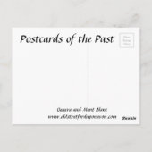 Alte Postkarte - Genf, Schweiz (Rückseite)