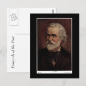 Alte Postkarte - Giuseppe Verdi 1813-1901 (Vorne/Hinten)