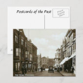Alte Postkarte - Glastonbury, Somerset (Vorne/Hinten)