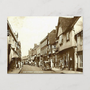 Alte Postkarte - Godalming, Surrey