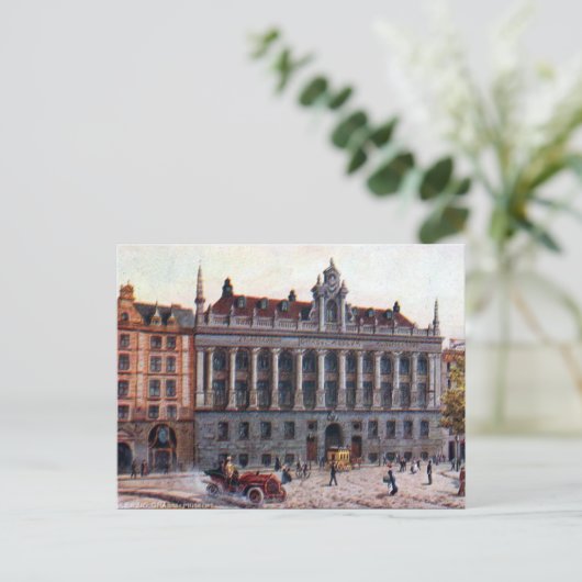 Alte Postkarte - Grassi Museum, Leipzig (Stehend Vorderseite)