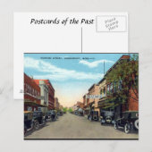 Alte Postkarte - Greenwood, Mississippi (Vorne/Hinten)