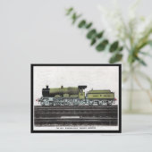 Alte Postkarte - GWR Motor Pendennis Burg (Stehend Vorderseite)