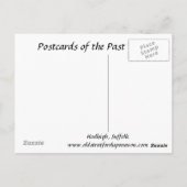 Alte Postkarte - Hadleigh, Suffolk (Rückseite)