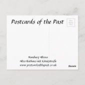 Alte Postkarte - Hamburg Altona, Deutschland (Rückseite)