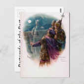 Alte Postkarte - "Hamlet", Shakespeare. (Vorne/Hinten)