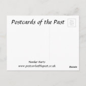 Alte Postkarte - Hawker Harts (Rückseite)